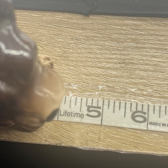 Vtg Scottish Terrier Figurine SCOTTIE 4" x 4" Glossy Collector Decor - Picture 8 of 8